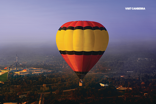 Take Flight in Winter: Experience Canberra by Hot Air Balloon